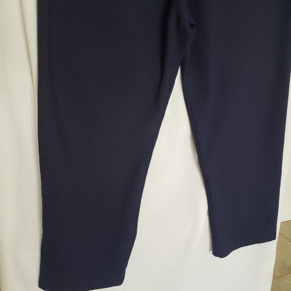 Briggs Woman Navy Blue Formal Pants Size 18 - Picture 8 of 15